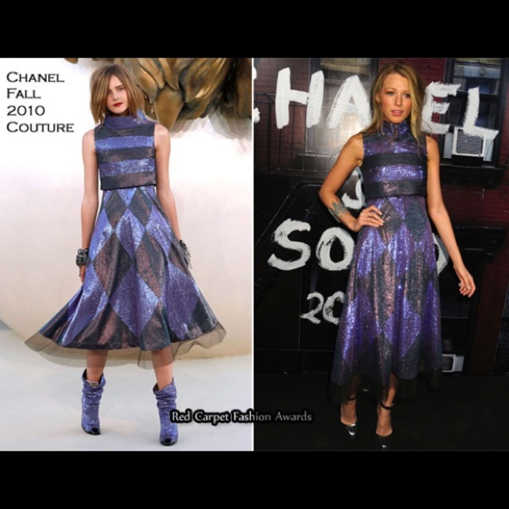 LOOKING FOR: Chanel Fall 2010 couture Purple Dress